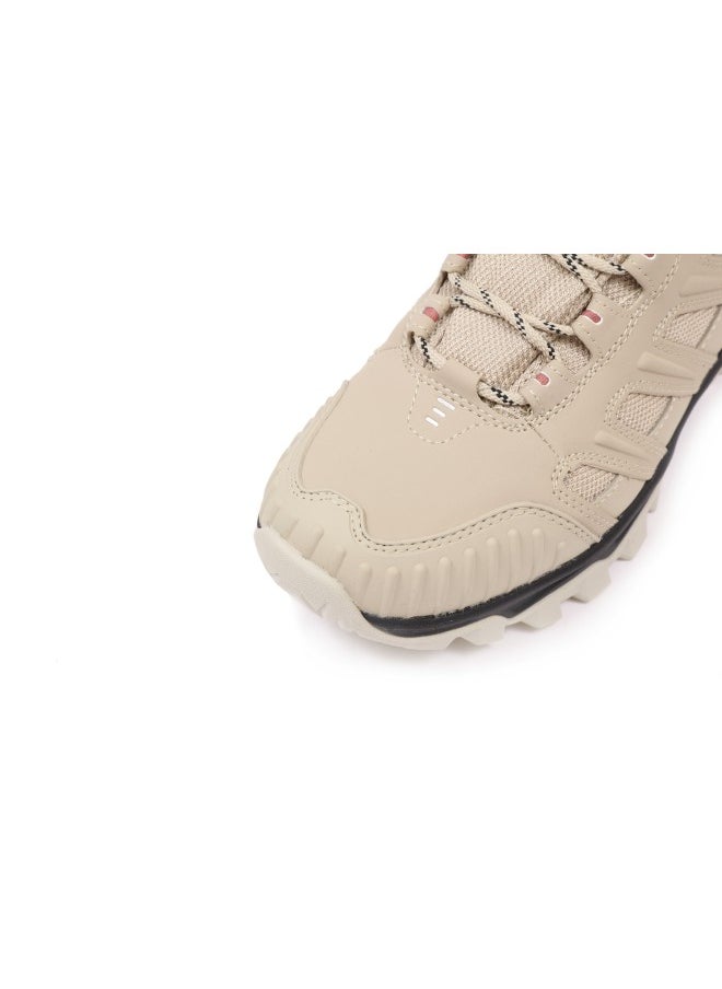 TOREAD Women's Hiking Shoes, Lightweight & Durable, SAFree Rock & ToLITE Midsole Light khaki\pink  - Image 3