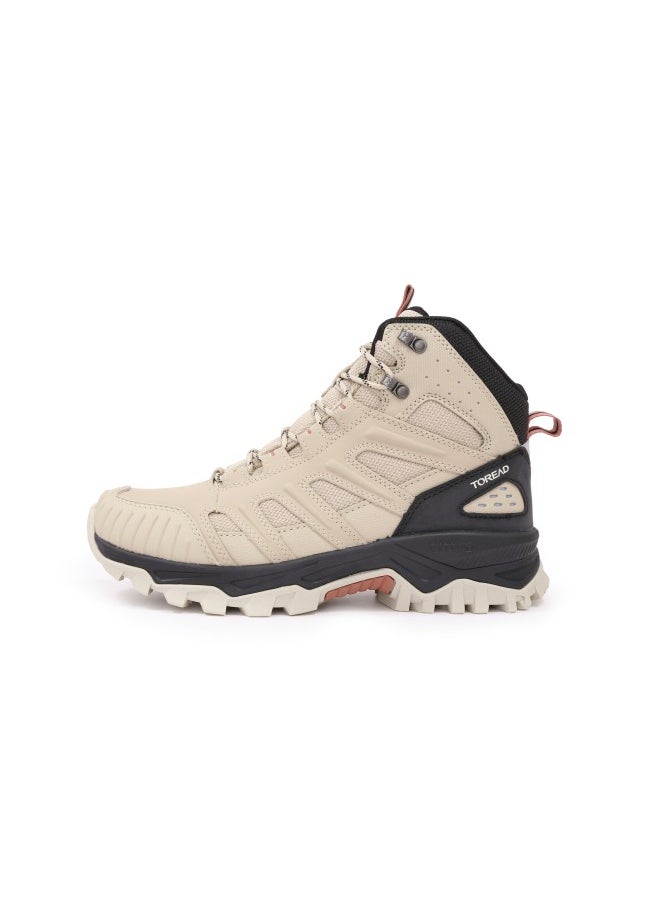 TOREAD Women's Hiking Shoes, Lightweight & Durable, SAFree Rock & ToLITE Midsole Light khaki\pink  - Image 1