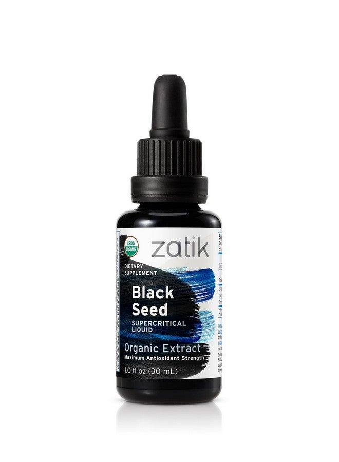 Zatik Naturals - Organic Black Seed Full Spectrum Supercritical Liquid Extract, Maximum Antioxydant Strenght, 1 Fl Oz - Image 1