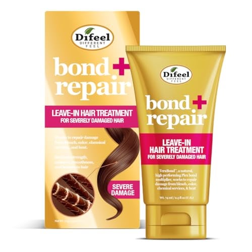 Difeel Bond Repair Leave in Hair Treatment for Severely Damaged Hair 25 oz Deep Bond Hair Treatment Bond Rebuilder for Hair Repair - Image 1