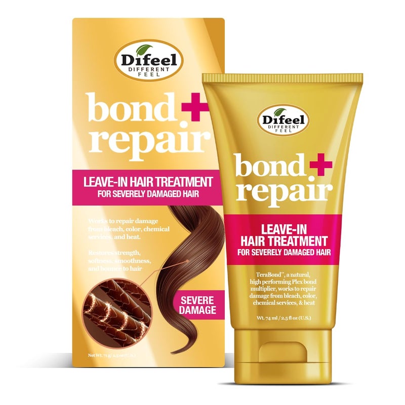 Difeel Bond Repair Leave in Hair Treatment for Severely Damaged Hair 25 oz Deep Bond Hair Treatment Bond Rebuilder for Hair Repair - Image 3