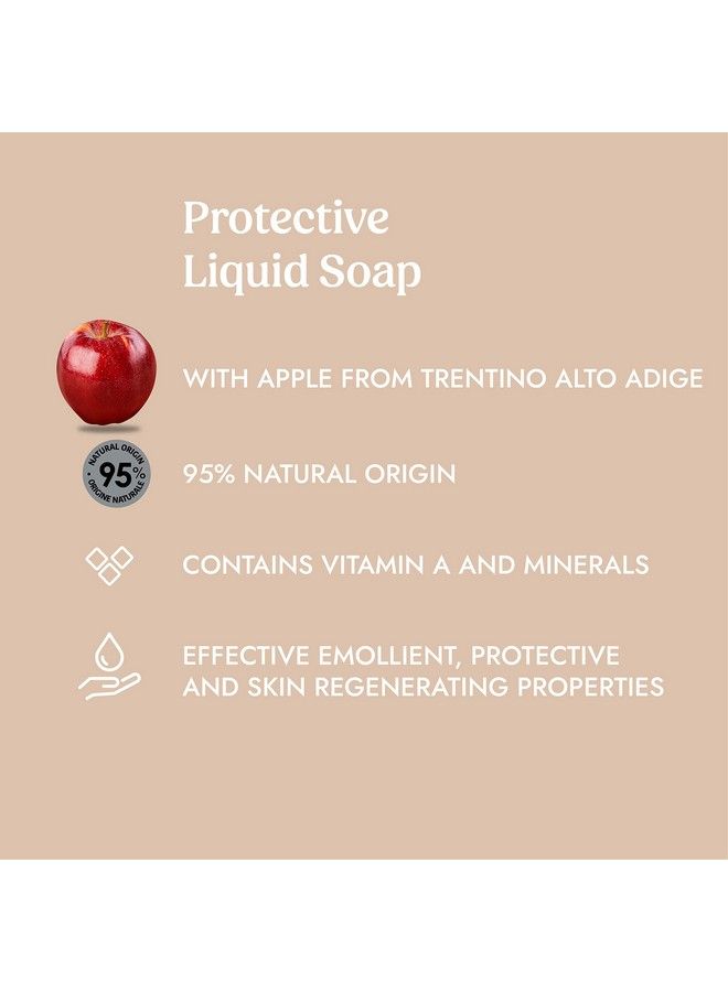ITÍNERA Itinera Protective Liquid Soap With Apple From Trentino Alto Adige (12.51 Fl Oz) With Aloe Vera And Glycerine Vegan Friendly 95% Natural Origin Ingredients - Image 5