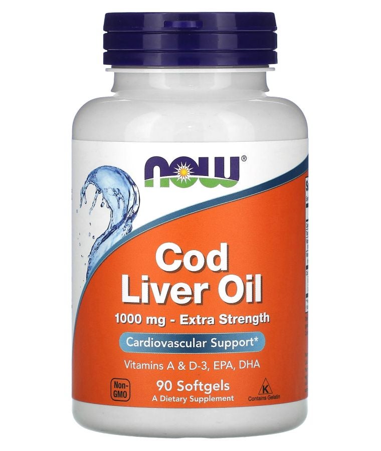 now Cod Liver Oil 90 Softgels