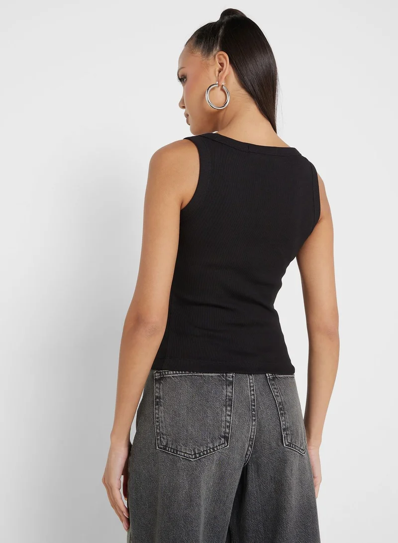 Calvin Klein Jeans Crew Neck Vest Top