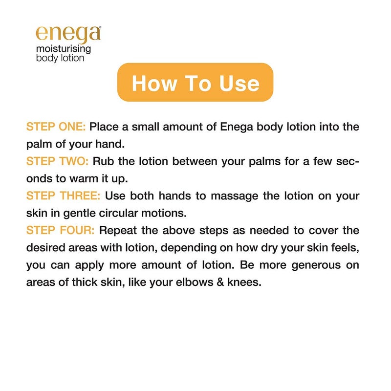 enega لوسيون الجسم المرطب من إينغا باللوز للبشرة الجافة غير دهني وعميق الترطيب للرجال والنساء - 100 مل (عبوة من 2) - Image 5