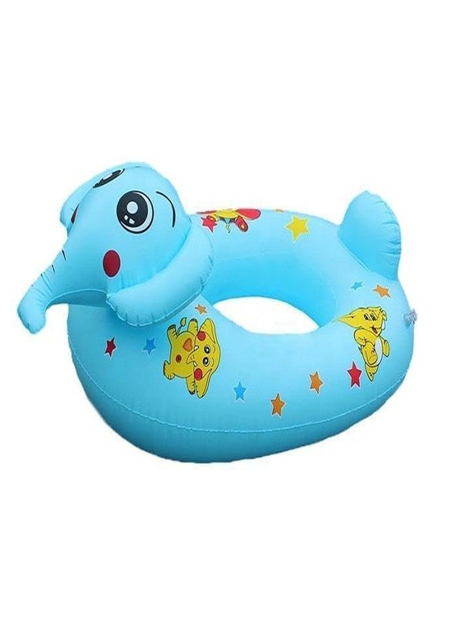 YEKDA Swimming Tube for Kids Baby Safe Anti-flip Inflatable Floats for Kids Pool Tube Swimming Ring Baby Float Car Shape Swimming Tube(Multi Color) (Elephant, 70 cm) - Image 2