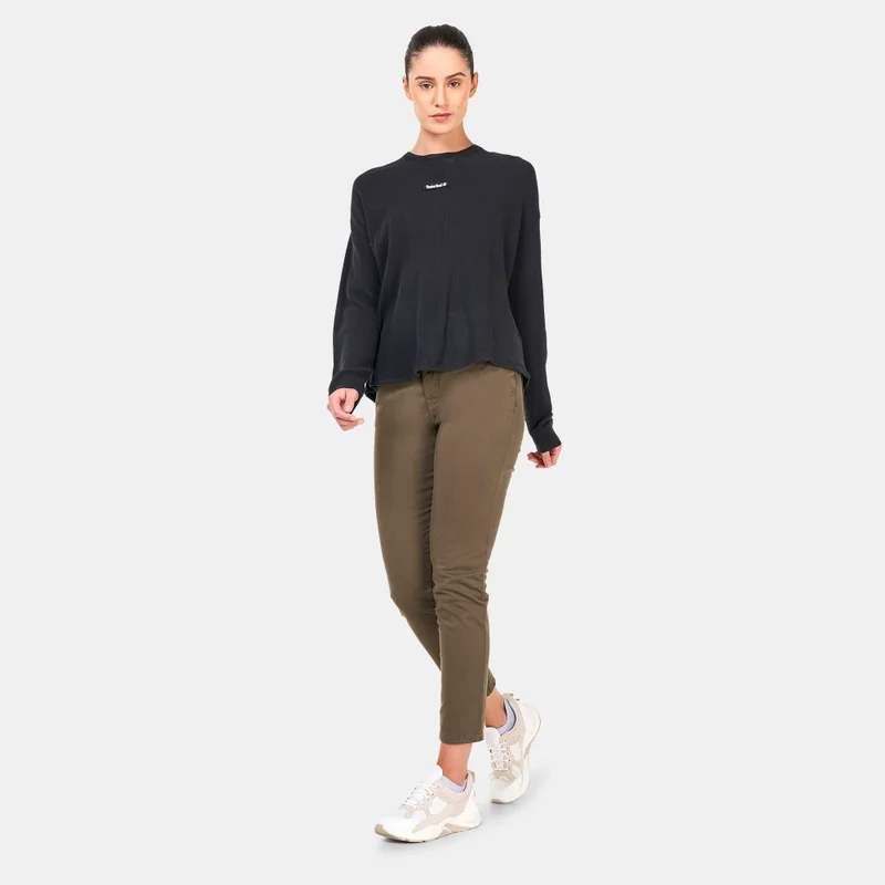 Timberland Women's Waffle-Knit T-Shirt