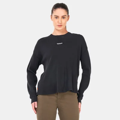 Timberland Women's Waffle-Knit T-Shirt