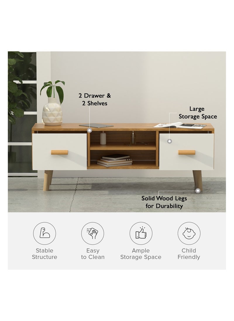 Mahmayi 301 Modern TV Table Stand with Storage Unit - Beech & White - pzsku/ZE64D37BCB72D56F23508Z/45/_/1721044329/b9b8449a-9c66-425d-97bb-062b0a8e58b3