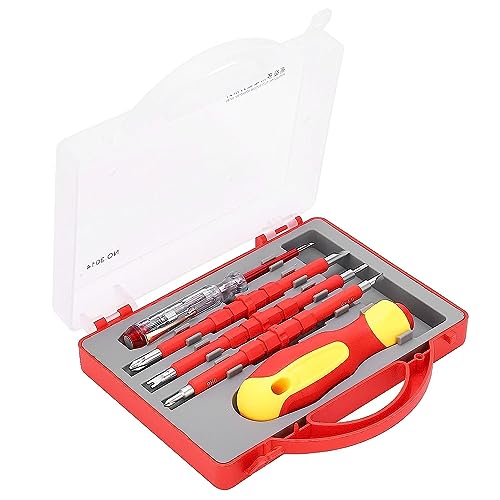 KRESHU Precision Screwdriver & Electrical Tool Kit | Insulated Magnetic Screwdrivers for Electricians, Mobile Repair, Watches, Laptops | Multipurpose Toolkit for Home & Professional Use - Image 3