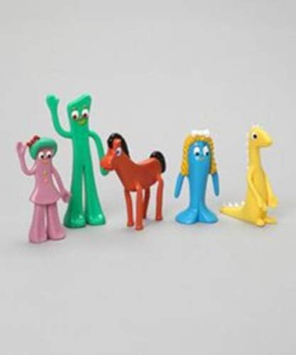 NJ Croce Gumby & Friends Action Figure Boxed Set Multicolor Gumby Toy Gift Flexible and Poseable Gumby Gift for Kids Gumby Toy Durable Classic Toy Set - Image 3