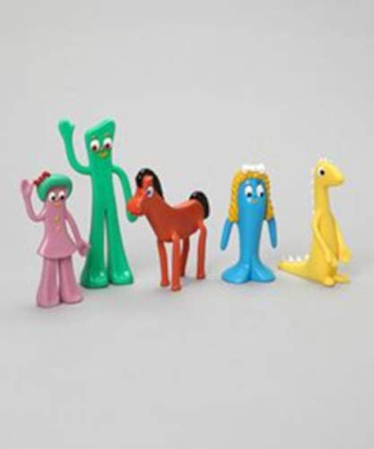 NJ Croce Gumby & Friends Action Figure Boxed Set Multicolor Gumby Toy Gift Flexible and Poseable Gumby Gift for Kids Gumby Toy Durable Classic Toy Set - Image 4