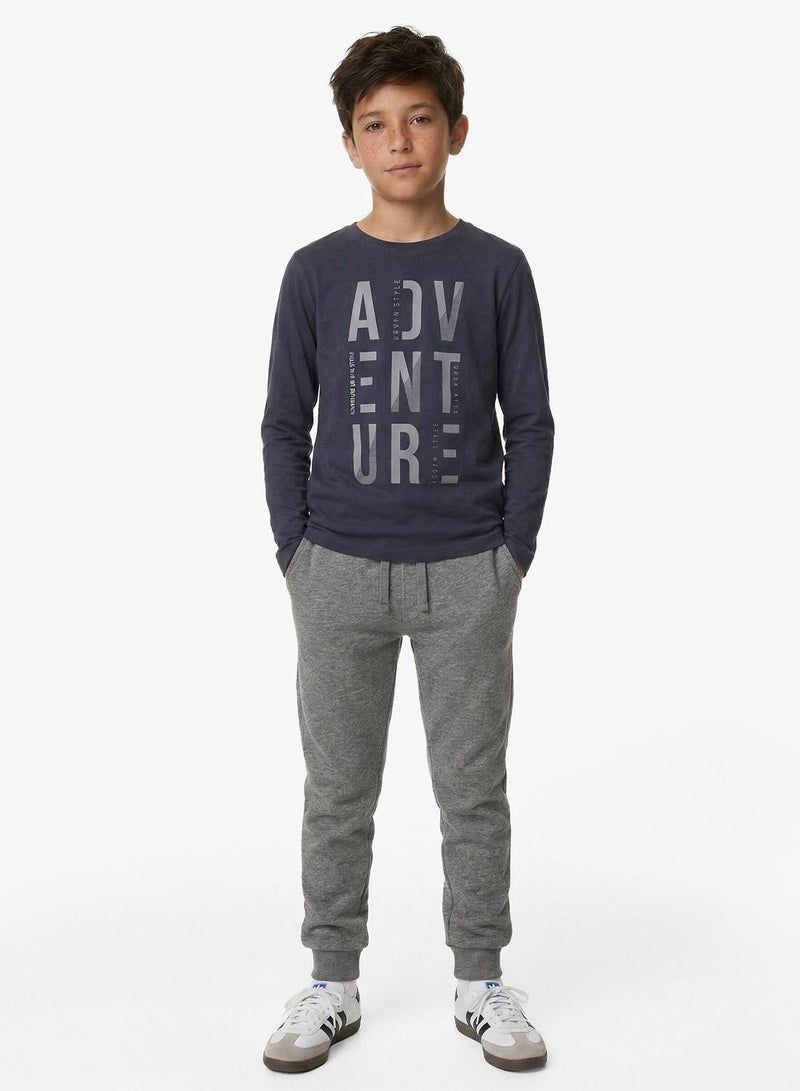NAME IT Youth 2 Pack Of Crew Neck T-Shirt - Image 2