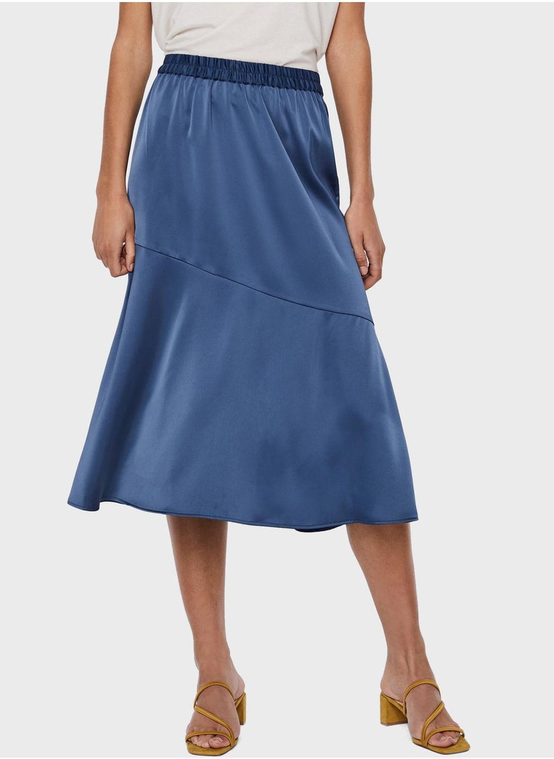VERO MODA - Pleated Midi Skirt - Image 1