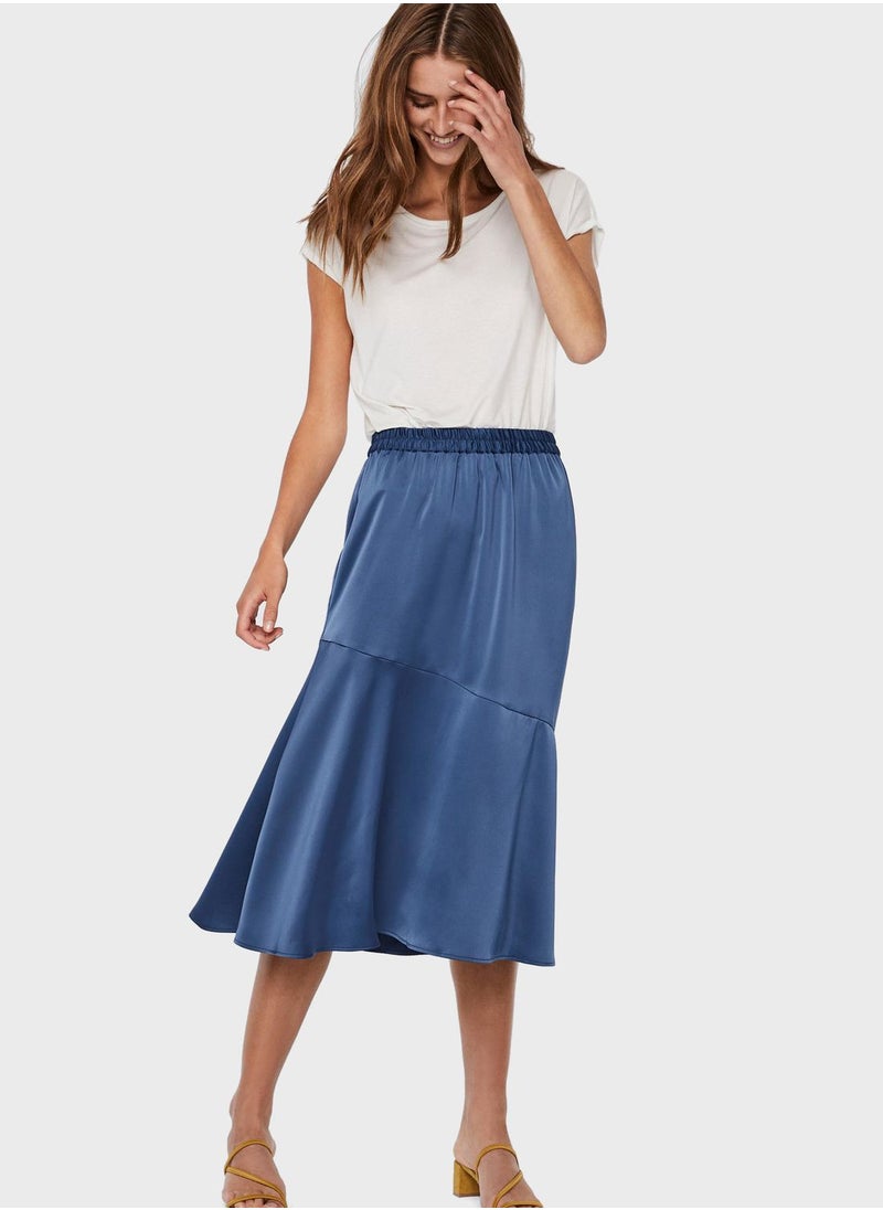 VERO MODA - Pleated Midi Skirt - Image 1