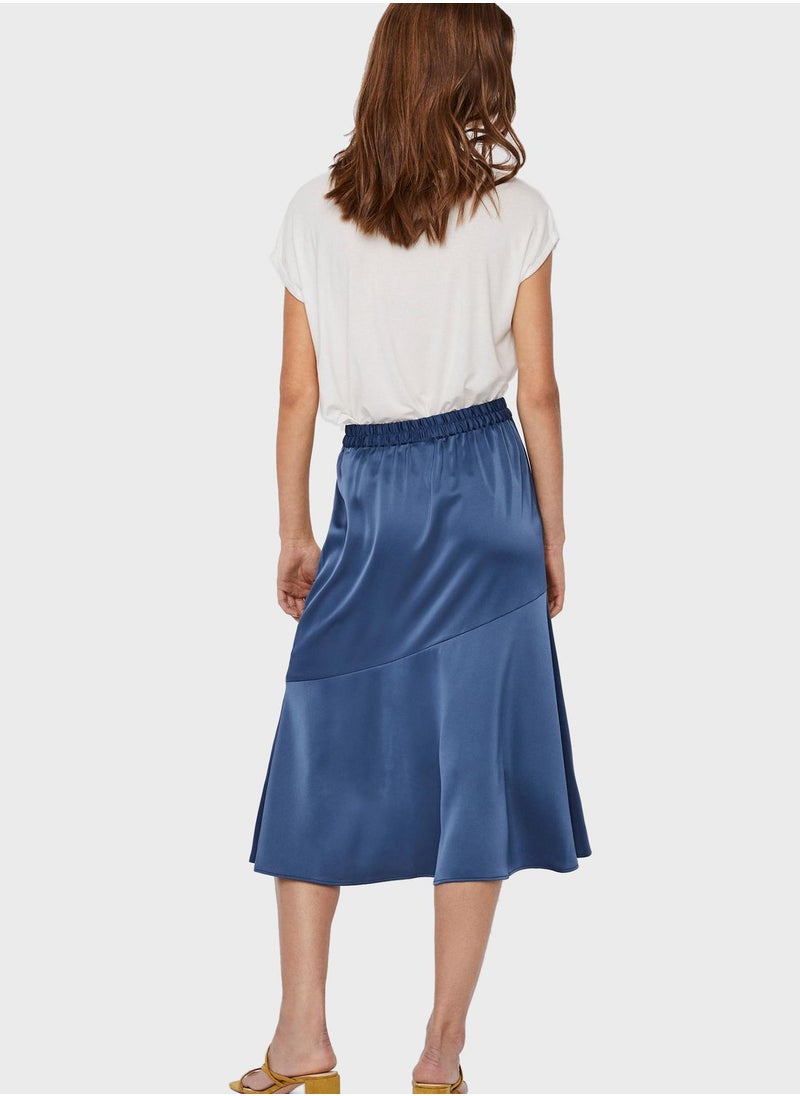 VERO MODA - Pleated Midi Skirt - Image 1