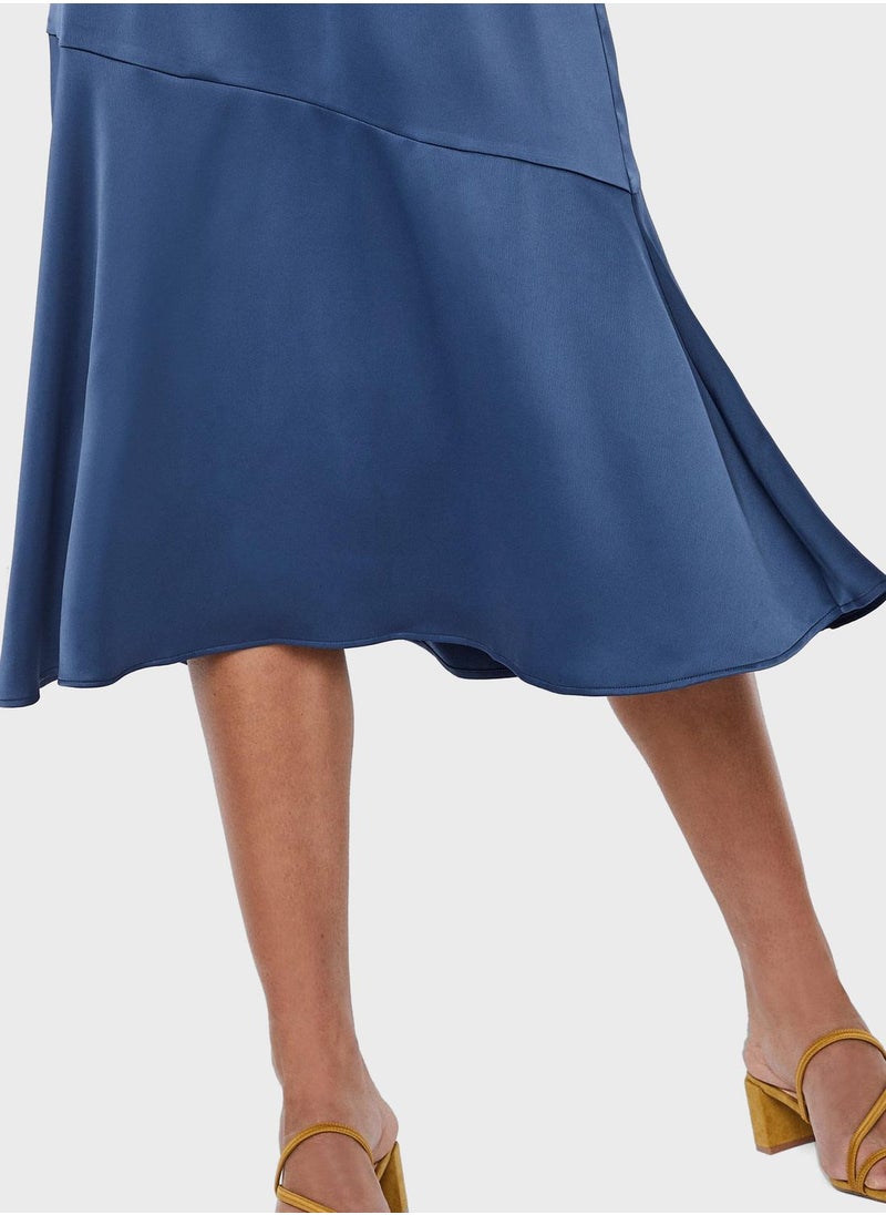 VERO MODA - Pleated Midi Skirt - Image 1