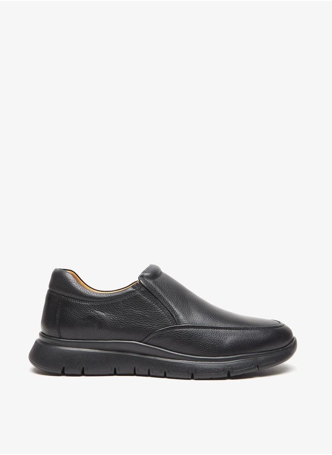Le Confort - Men Textured Slip-On Loafers - Image 1