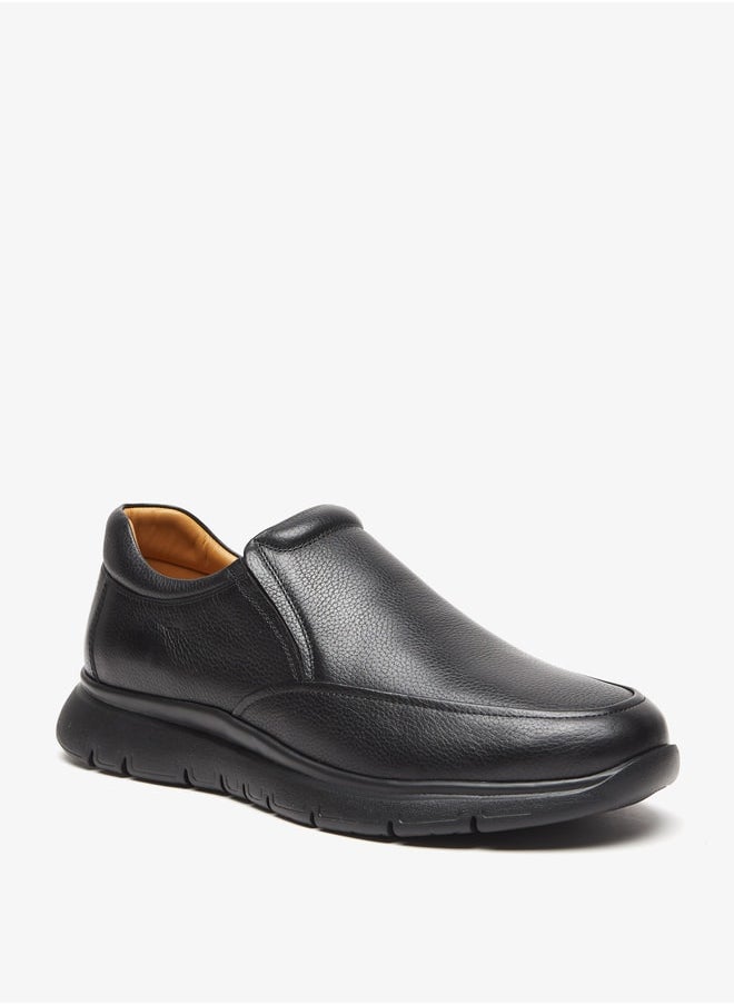 Le Confort - Men Textured Slip-On Loafers - Image 1
