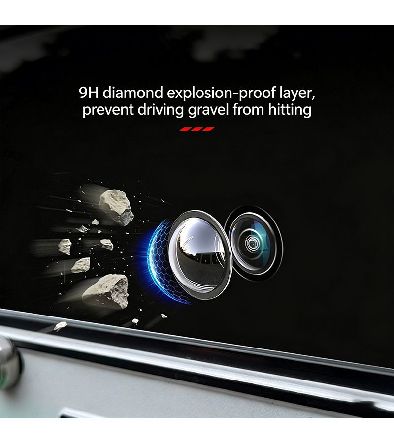 360 Degree Panoramic Camera Protective Cover HD Anti Scratch Car Lens Cover Dustproof - Image 4