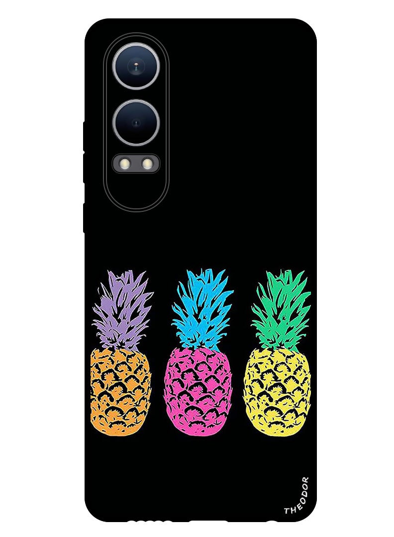 Theodor Protective Case Anti Scratch Shock Proof Bumper Cover For Oppo K12x (China) Pineapples 1 - Image 1