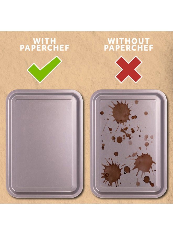 PaperChef (2 Pack) Extra Large Paper Cupcake Liners/Baking Cups, 30-ct/Box, Оne Расk, Tan - Image 3