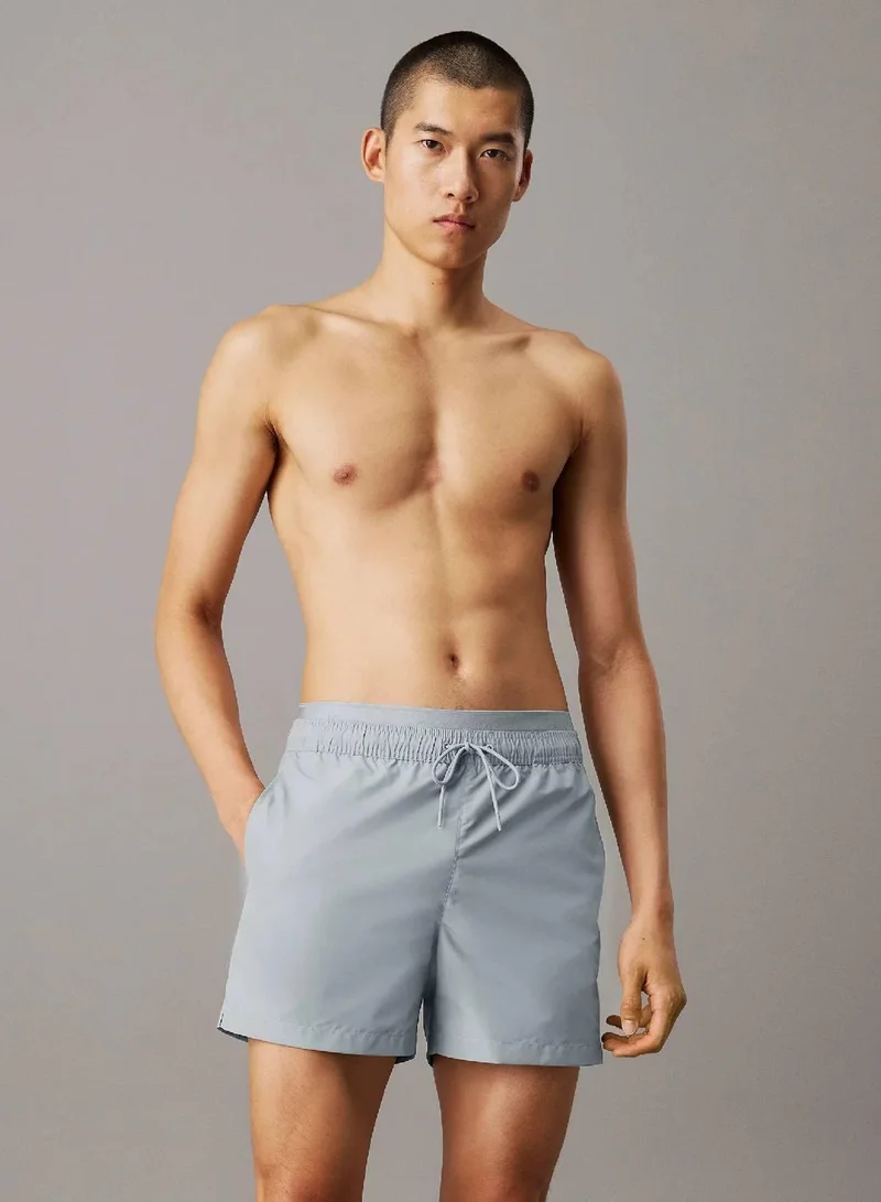 Double Waistband Swim Shorts - CK Meta Legacy