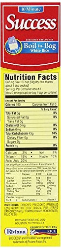Success Boil-in-Bag Rice, White Rice, Quick and Easy Rice Meals, 14-Ounce Box - Image 3