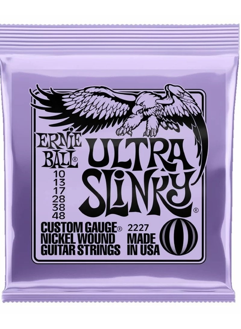 Ernie Ball P02227 Ultra Slinky Nickel Wound Electric Guitar Strings - Image 1