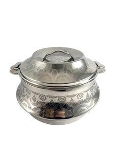 Homemaker Orcus Hotpot 3500ml Capacity - Unique Locking Lid - High Quality Stainless Steel - Silver Etching 