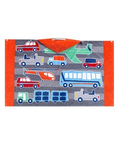 SYOSI Beach Bath Towel with Hood for Kids Toddlers Boys Girls 3 to 12 Years, Oversize Extra Size 50"x30", Super Soft Absorbent Cotton for Bath/ Pool/ Beach Swim Coverups Bathrobe, Aircraft Theme  - Image 4