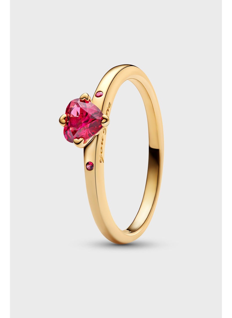 PANDORA Heart Gold-Plated Ring - Image 2