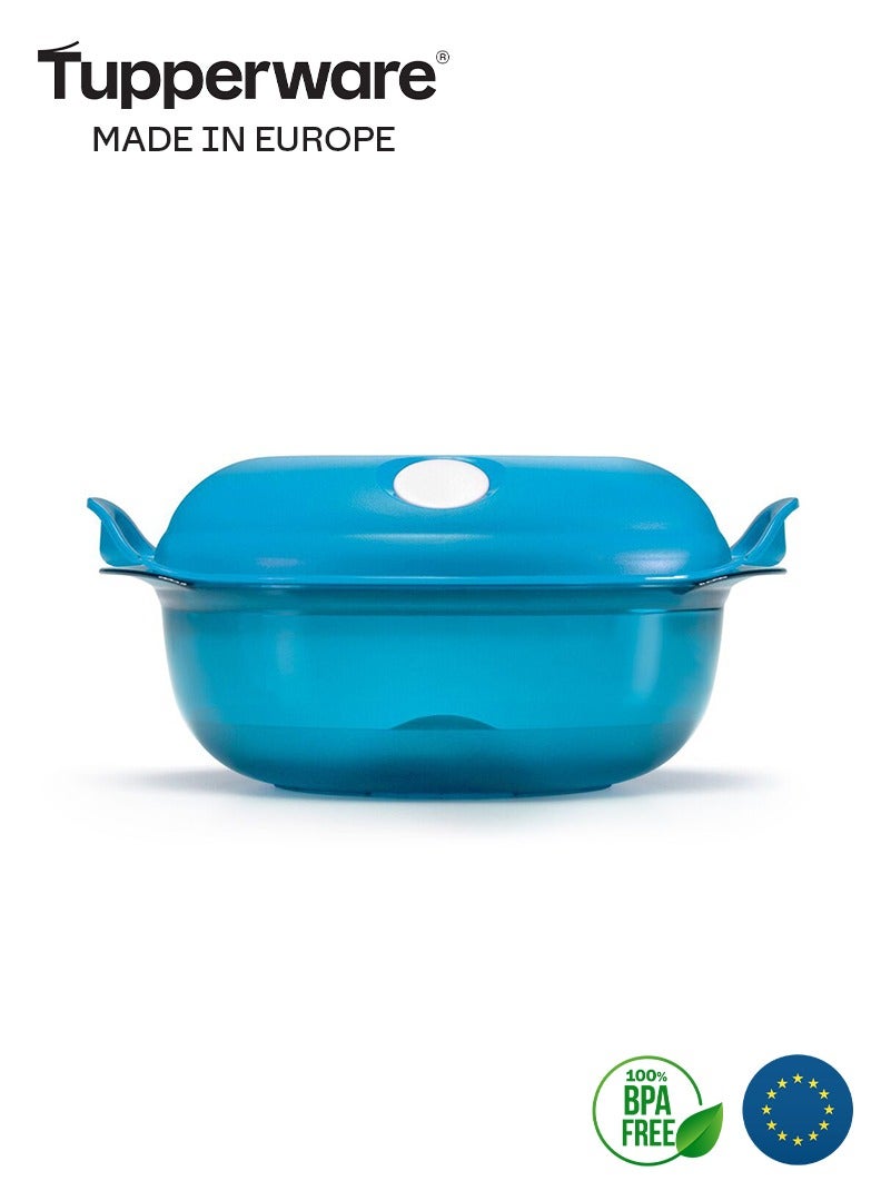 توبروير علبة تسخين  ميكرويف لحفظ طعام من تابروير 1.5لتر - أزرق - Image 4