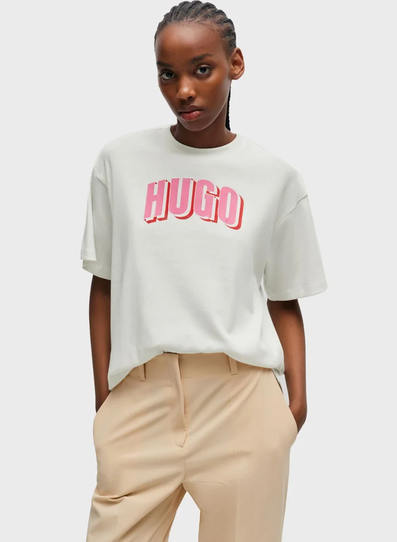 HUGO Crew Neck T-Shirt
