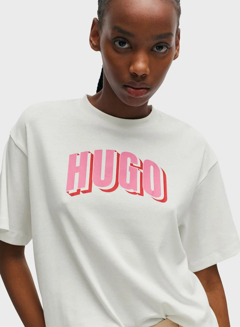 HUGO Crew Neck T-Shirt