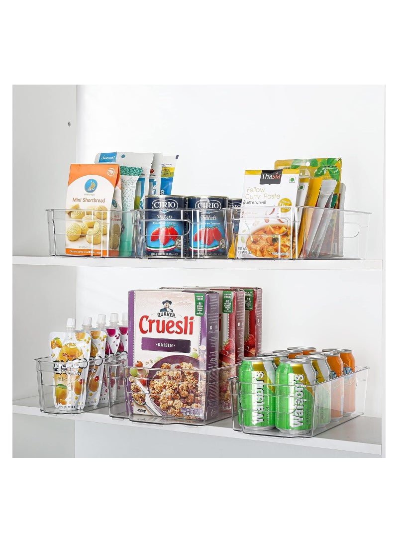 6PSC Refrigerator Organizer Bins  - Image 5