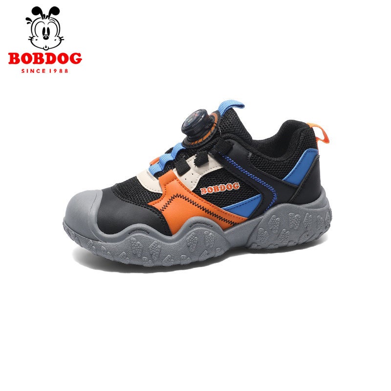 Babudou Kidsren'S Shoes, Kidsren'S Outdoor Hiking Shoes, Spring & Fall Breathable Soft-Soled Boys' Dad Shoes, Lightweight Fashionable Sports Shoes - Image 1
