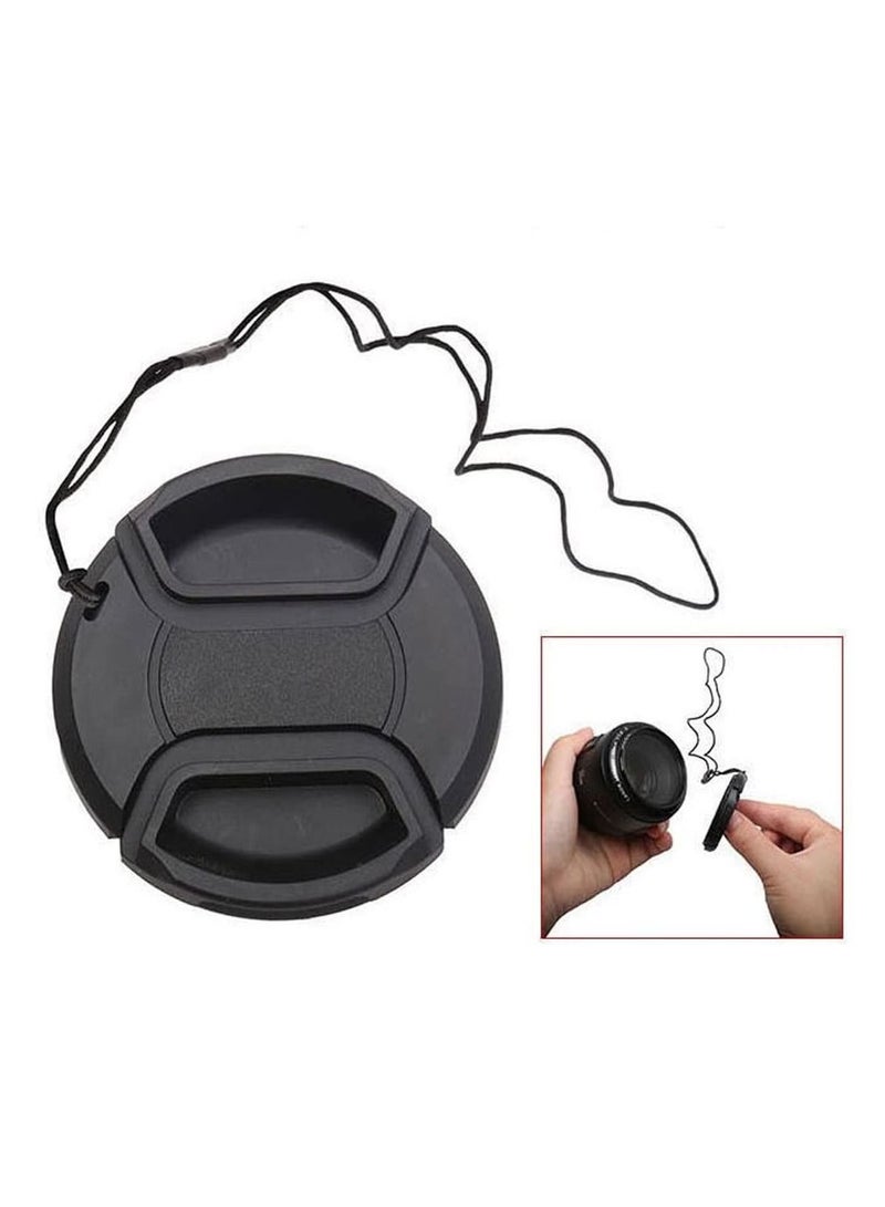 COOPIC 43mm Lens Cap Front Cover Protector Snap On Center Pinch for Camera Canon Nikon Sony DSLR - Image 3