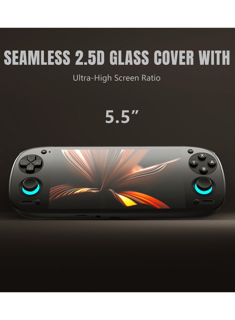 Retroid Pocket 5 Retro Handheld Game Console, 8+128G, 5.5-inch Touchscreen 1080p Portable Android Gaming Handheld with Adreno 650 GPU & WiFi 6/BT5.1, Snapdragon 865 Processor, Android 13 (GC) - Image 3