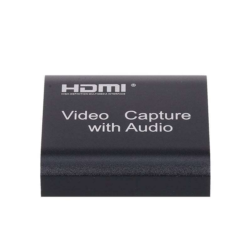 بطاقة التقاط الفيديو عالية الدقة مع الصوت بطاقة التقاط من HD إلى USB2.0 مدخلات 4K ومخرجات 1080P تدعم بث الفيديو المباشر للالعاب بلون أسود - Image 4