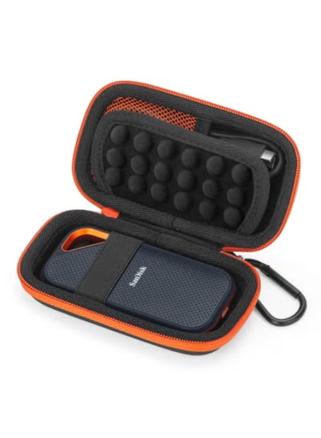 Hard Case for SanDisk Extreme Pro/SanDisk Extreme Portable External SSD 500GB 1TB 2TB, Travel Case Protective Cover Storage Bag