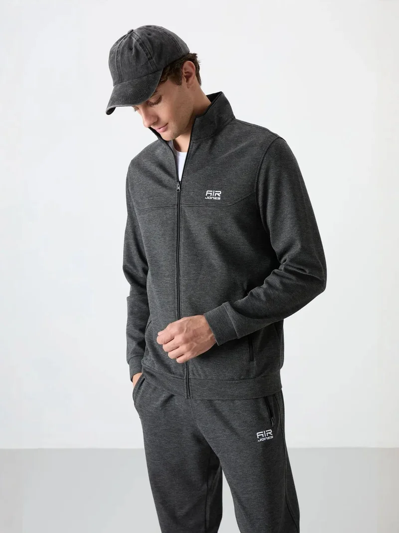TOMMYLIFE TOMMY Men's Fleece Sweatshirt And Pants Set