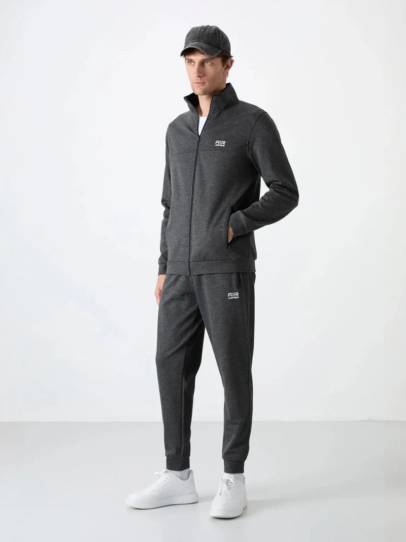 TOMMYLIFE TOMMY Men's Fleece Sweatshirt And Pants Set