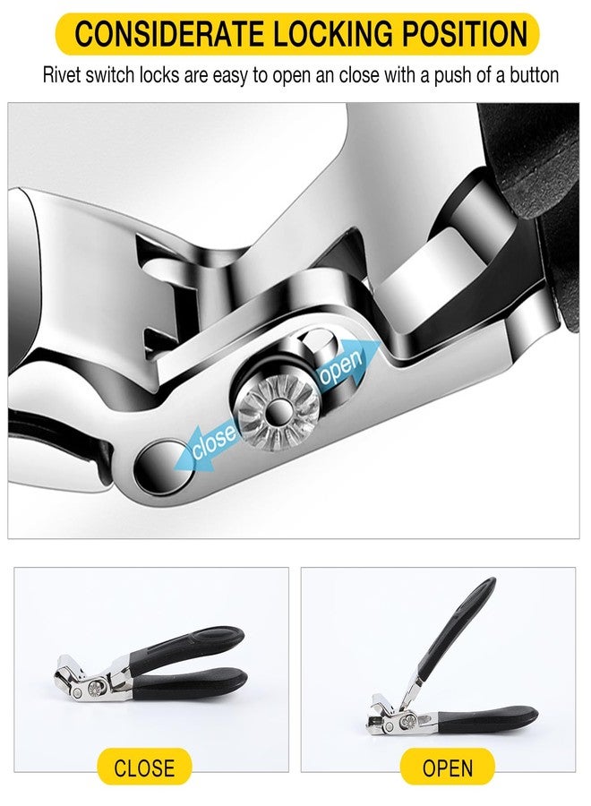 Mrryiio Ribili ClipMaster Pro,Dotmalls ClipMaster Pro,Grishay ClipMaster Pro,Clip Master Pro for Thick Nails,Large Angled Head Toenail Clippers with Wide Opening for Elderly Seniors(1Pcs) - Image 4