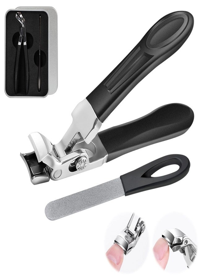 Mrryiio Ribili ClipMaster Pro,Dotmalls ClipMaster Pro,Grishay ClipMaster Pro,Clip Master Pro for Thick Nails,Large Angled Head Toenail Clippers with Wide Opening for Elderly Seniors(1Pcs) - Image 1