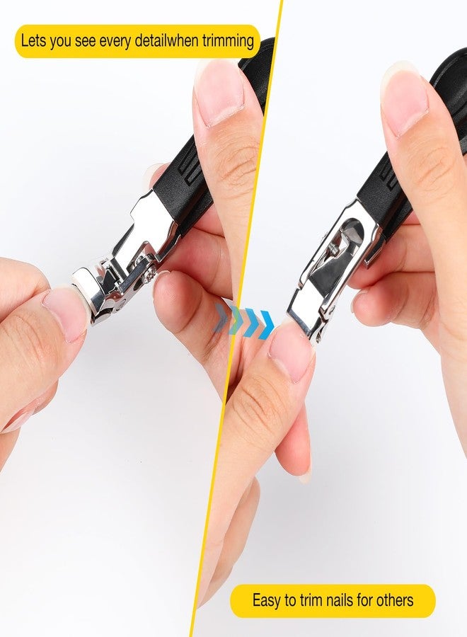 Mrryiio Ribili ClipMaster Pro,Dotmalls ClipMaster Pro,Grishay ClipMaster Pro,Clip Master Pro for Thick Nails,Large Angled Head Toenail Clippers with Wide Opening for Elderly Seniors(1Pcs) - Image 3