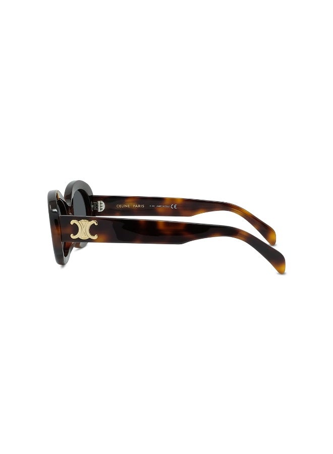 Celine CL40194U 53A Women's Full Rim Oval Sunglasses - Image 3
