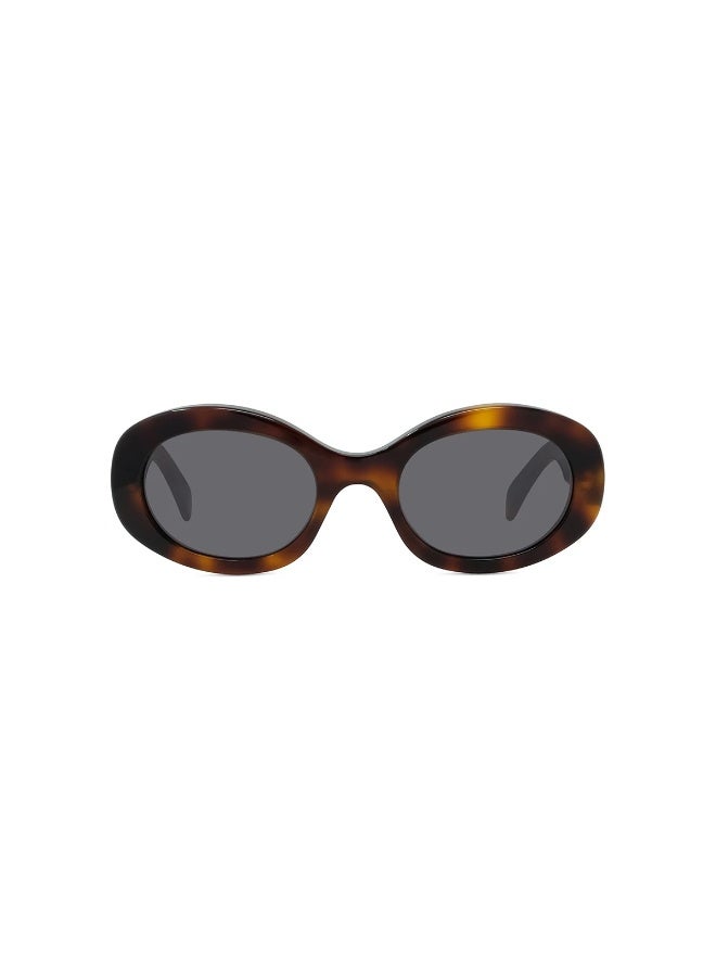 Celine CL40194U 53A Women's Full Rim Oval Sunglasses - Image 2