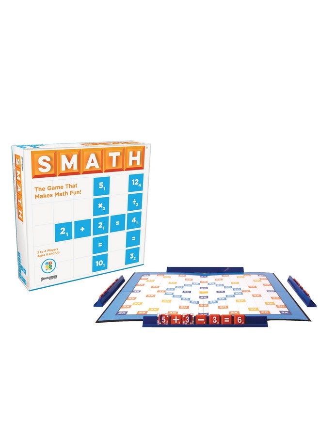 Pressman SMATH - The Game That Makes Math Fun! Multicolor, 5" - Image 2