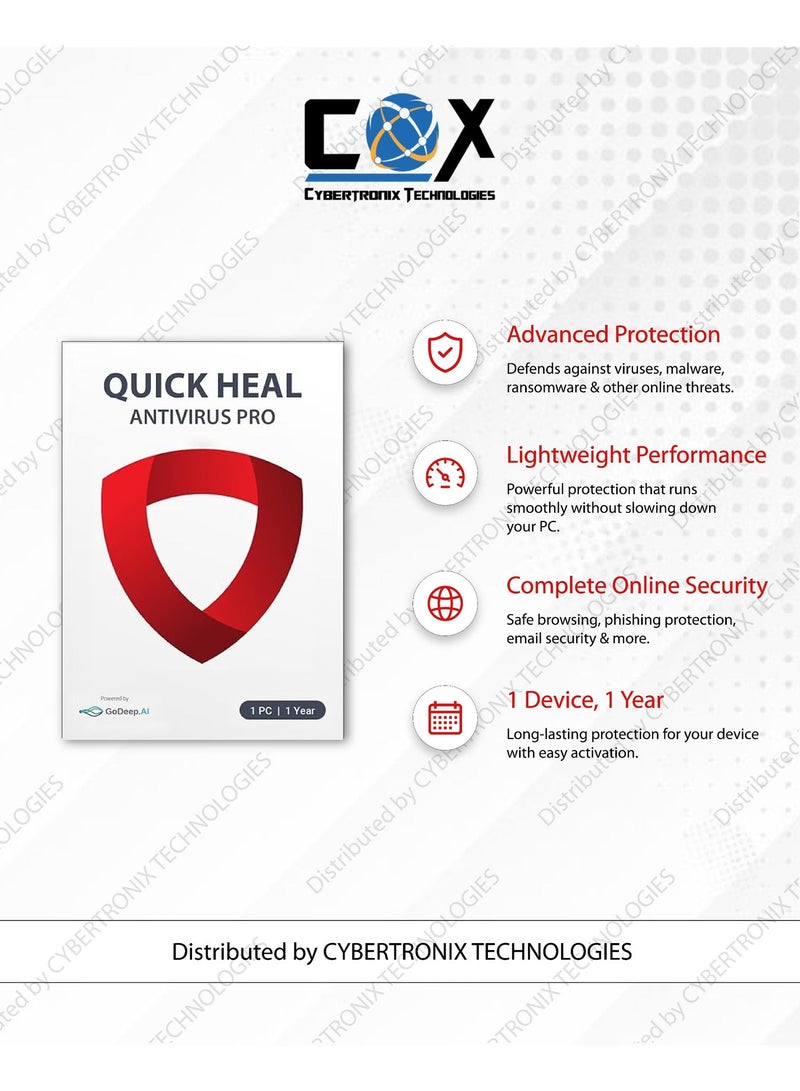 Quick Heal Windows 11 Home | 1 PC License (Single) Lifetime + Quick Heal Antivirus Pro for 1 Window Device 1 Year | Digital Subscription | SAME DAY DELIVERY - Image 3